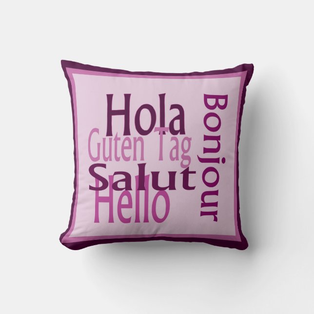 Awesome throw pillow (Front)
