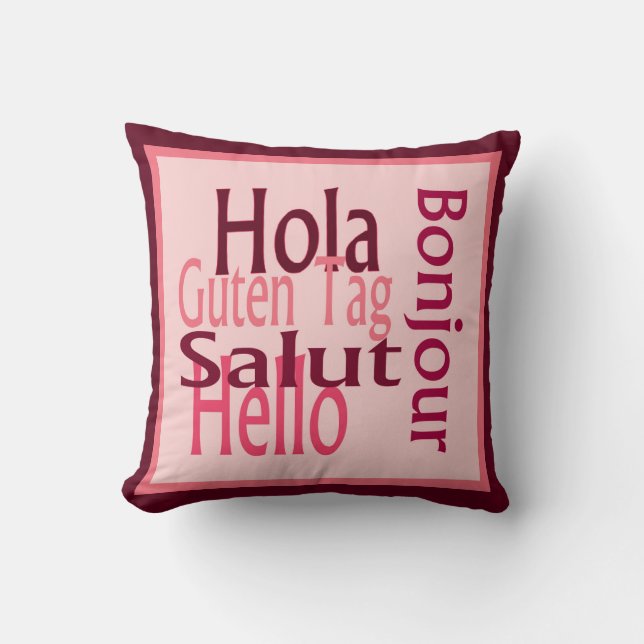 Awesome throw pillow (Front)