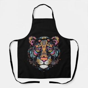 Awesome Tiger Head  Apron