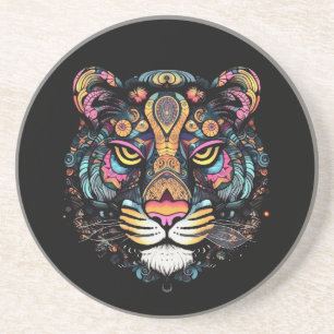 Awesome Tiger Head Coaster