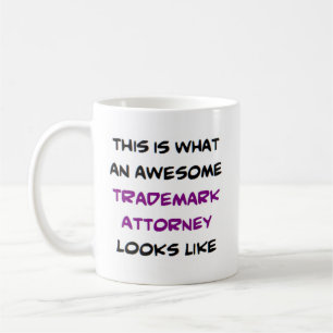 awesome trademark attorney coffee mug