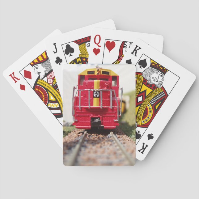 Awesome Train Engine Deck of Playing Cards (Back)