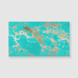 Awesome trendy modern faux gold glitter marble