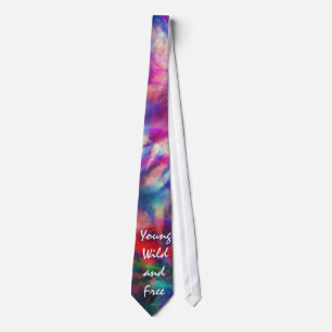 Awesome trendy tribal tie dye young wild and free