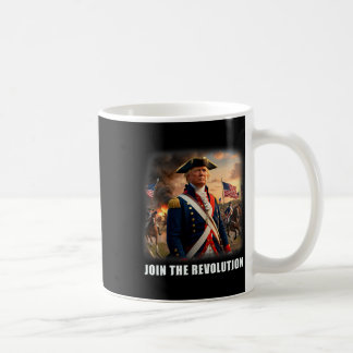 Awesome Trump Patriotic Revolution 2024 President  Coffee Mug