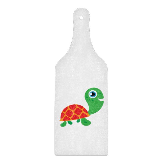 Awesome Turtle Cutting Board (Front)