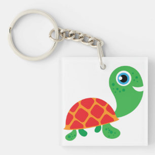Awesome Turtle Key Ring