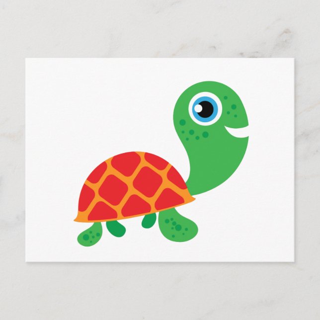 Awesome Turtle Postcard (Front)