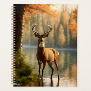 Awesome Twelve Point Buck in Autumn Waters Planner
