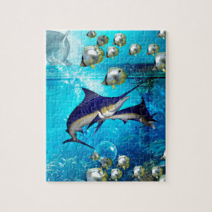 Awesome underwater world jigsaw puzzle