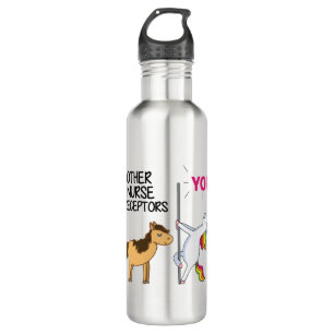 Awesome Unicorn Gift  For Nurse Preceptor   710 Ml Water Bottle