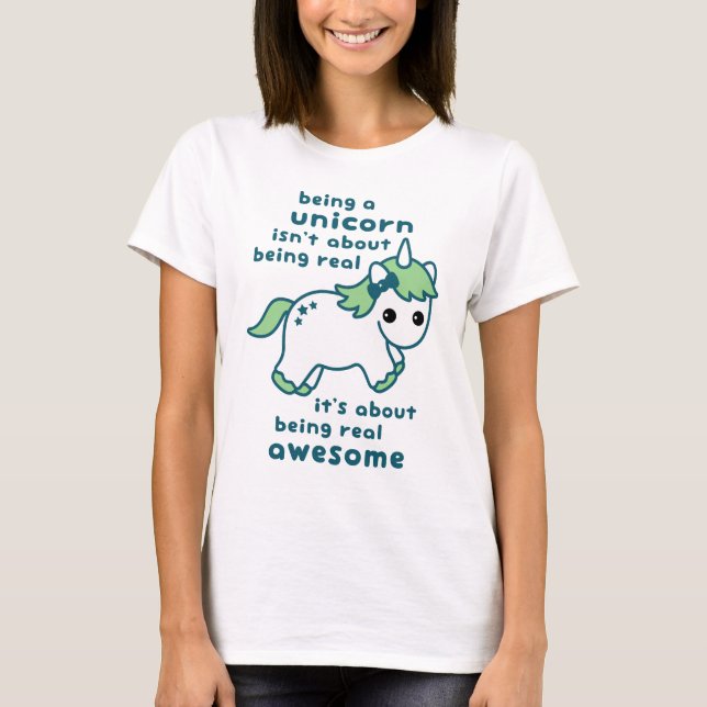 Awesome Unicorn T-Shirt (Front)