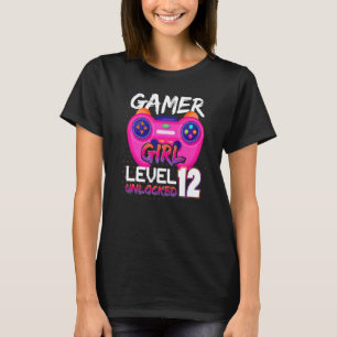 Awesome Video Games Controller Level 12 Unlocked G T-Shirt