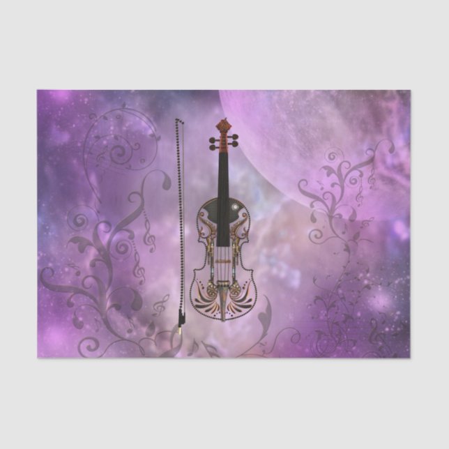 Awesome violin tissue paper (Front)