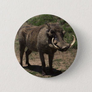 Awesome Warthog 6 Cm Round Badge