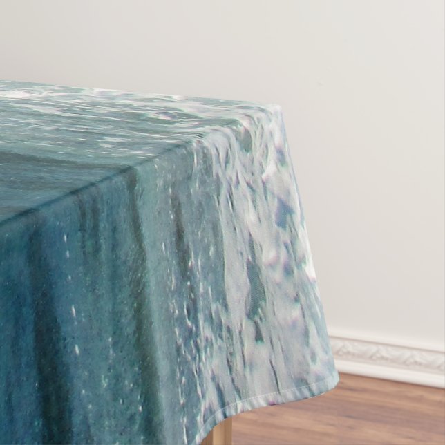 Awesome Wave sea shore nautical ocean Tablecloth (In Situ)