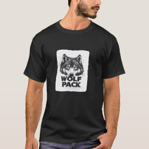 Awesome Wolf Family Costume for Pack and Wolves Fa T-Shirt