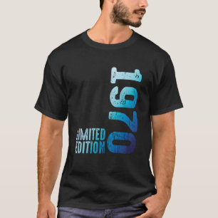 Awesome Year 1970 Birth Vintage Since 1970 Retro 1 T-Shirt