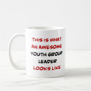 awesome youth group leader coffee mug