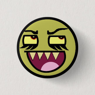 Awesome Zombie 3 Cm Round Badge