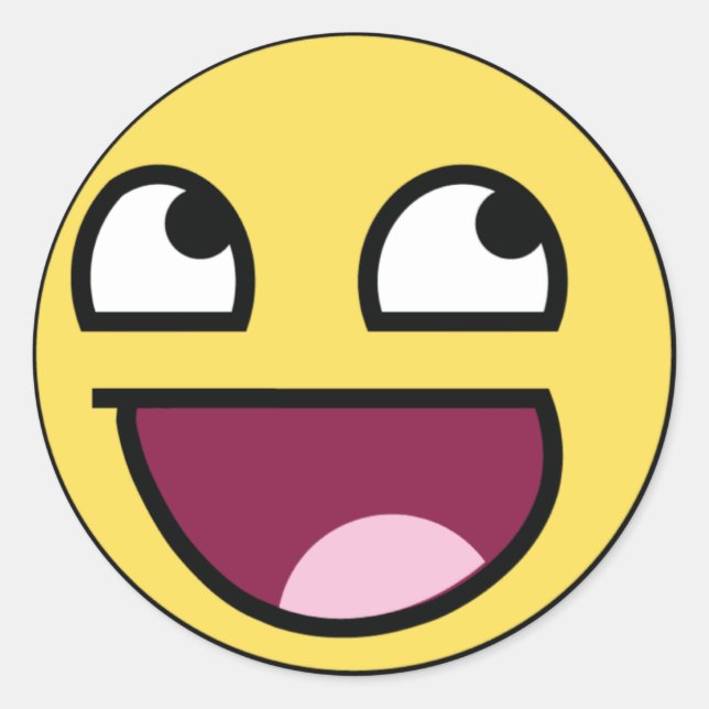 Awesomeface Sticker (Front)