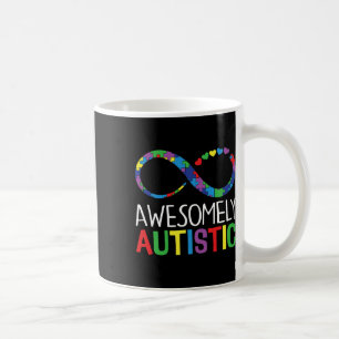 Awesomely Autistic Awareness Autism Awareness Supp Coffee Mug