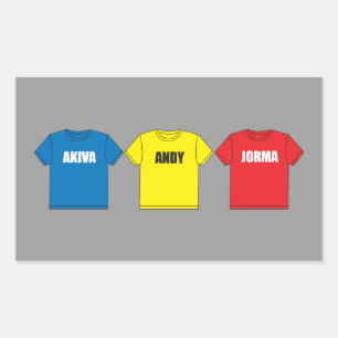 Awesometown Rectangular Sticker