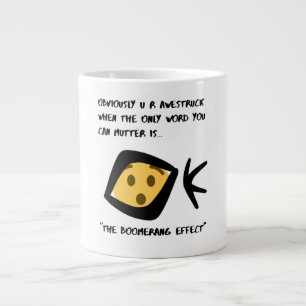 'Awestruck' Cup Fun  Mug 20 oz Boomeranged Effect