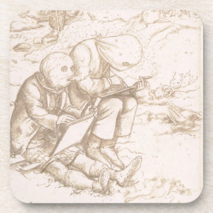 Awful Protection Against Midges, 1853 (pen & brown Coaster