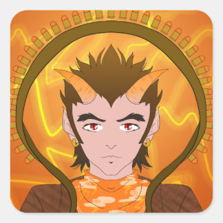 AWGRaijin Square Sticker