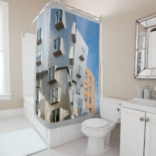 AWKWARD BUILDING PLANS SHOWER CURTAIN