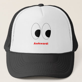 awkward! trucker hat
