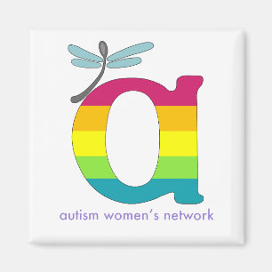 AWN Rainbow Pride Logo Magnet