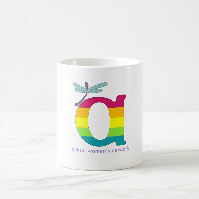 AWN Rainbow Pride Logo Mug (Center)