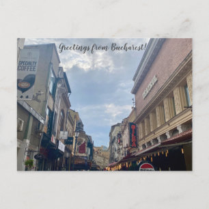 aWorld2Celebrate: Greetings from Bucharest! Postcard