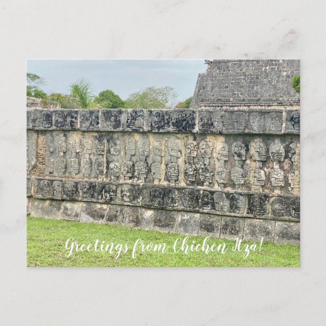 aWorld2Celebrate: Greetings from Chichén Itzá! Postcard (Front)