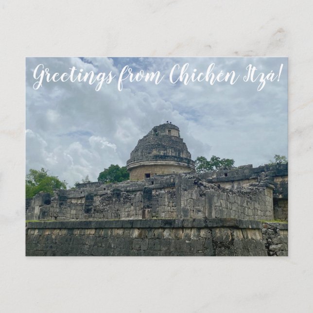 aWorld2Celebrate: Greetings from Chichén Itzá! Postcard (Front)
