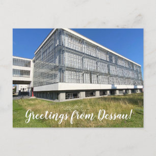 aWorld2Celebrate: Greetings from Dessau! Postcard
