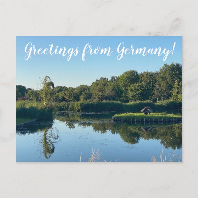 aWorld2Celebrate: Greetings from Germany! Postcard (Front)