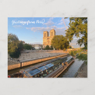 aWorld2Celebrate: Greetings from Paris! Postcard