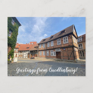 aWorld2Celebrate: Greetings from Quedlinburg! Postcard