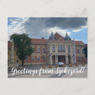 aWorld2Celebrate: Greetings from Szekszárd! Postcard
