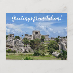 aWorld2Celebrate: Greetings from Tulum! Postcard