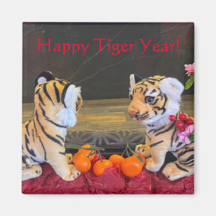 aWorld2Celebrate: Happy Tiger Year! Magnet