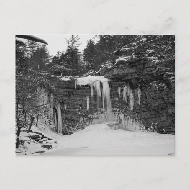 Awosting Waterfall Postcard (Front)