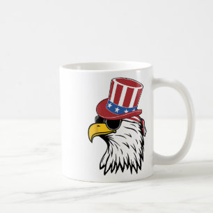 Awsome Patriotic Eagle Usa Tee  Coffee Mug