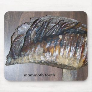 awsome tooth, mammoth tooth mouse pad