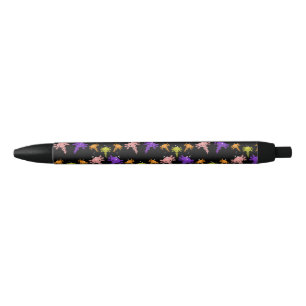 Axaotl Salamander Kids Gift Black Ink Pen
