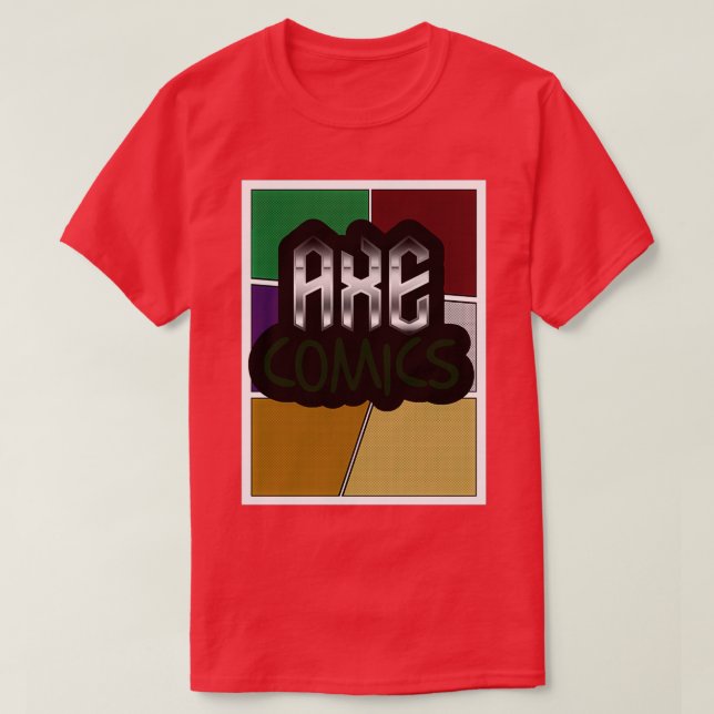 axe comics T-Shirt (Design Front)