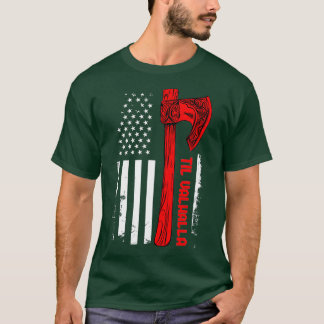 Axe Flag Norse Mythology TShirt